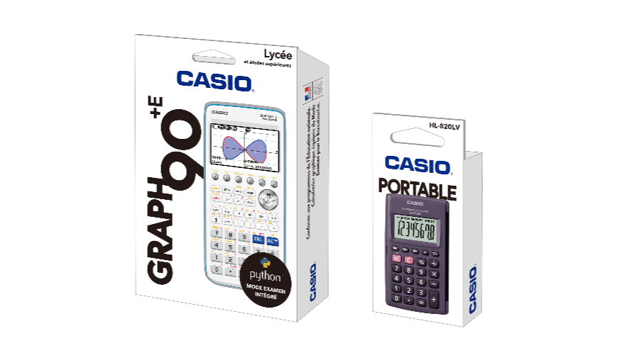Nouveaux packaging CASIO !