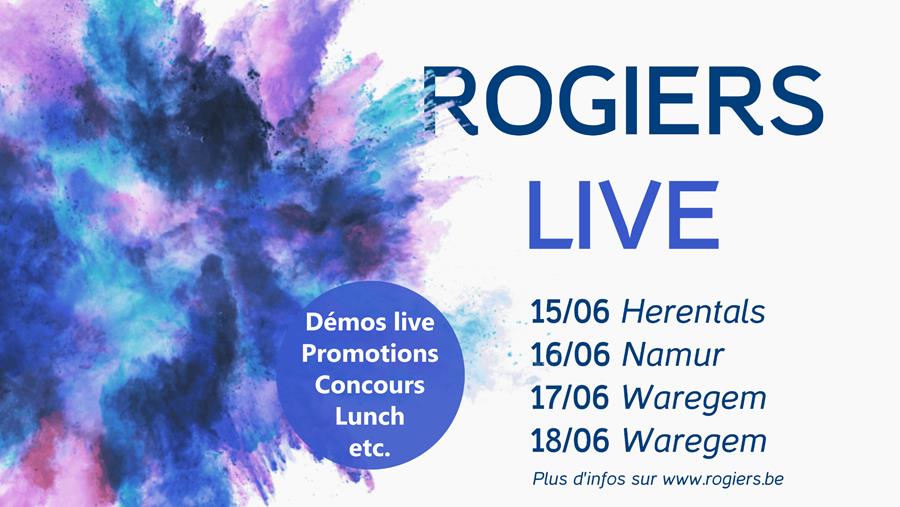 L'expérience jouera un rôle central pendant Rogiers Live