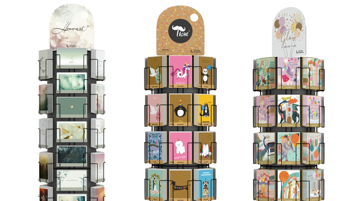 In 2023 pakt Lannoo Graphics uit met verschillende aantrekkelijke wenskaartencollecties