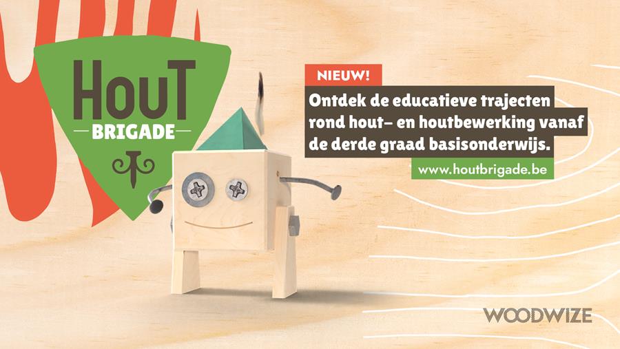 Vernieuw(en)d lesmateriaal 'De Houtbrigade'