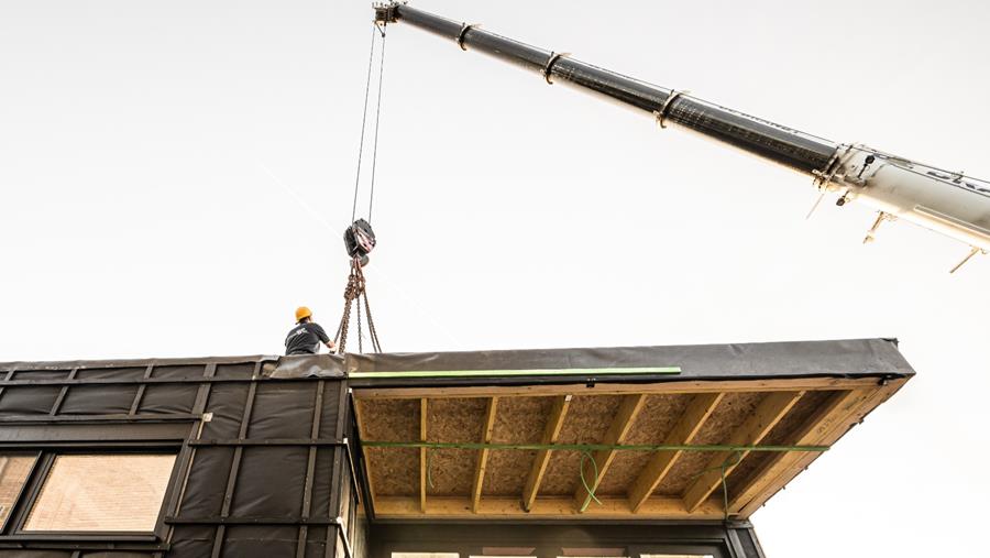 La laine de verre, la force tranquille des structures à ossature bois