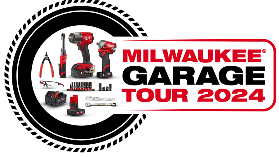 Meld je aan voor de MILWAUKEE® Garage Tour 2024