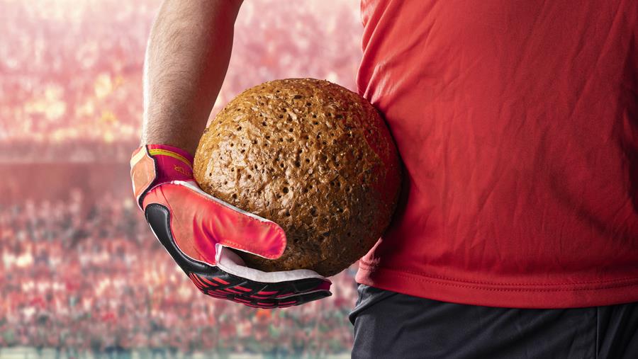 Droit au but avec les pains Dossche Mills pour les supporters!