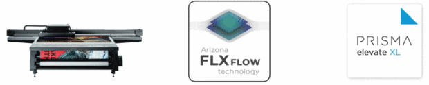 Canon verhoogt productiviteit en gebruiksgemak van de Arizona 2300 serie flatbed-printers met FLXflow-technologie