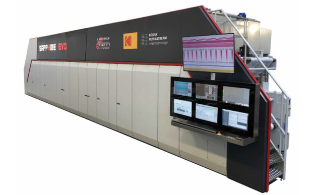 Digitale inkjetrotatiepers voor flexibele verpakkingen