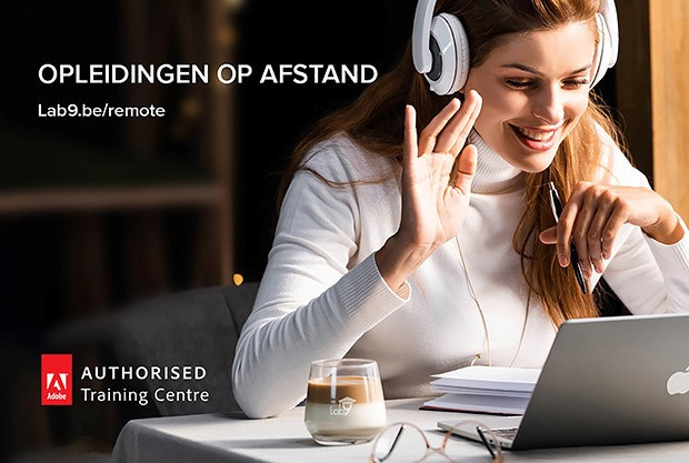 We retoucheren je grafische kennis,  nu ook remote en op maat