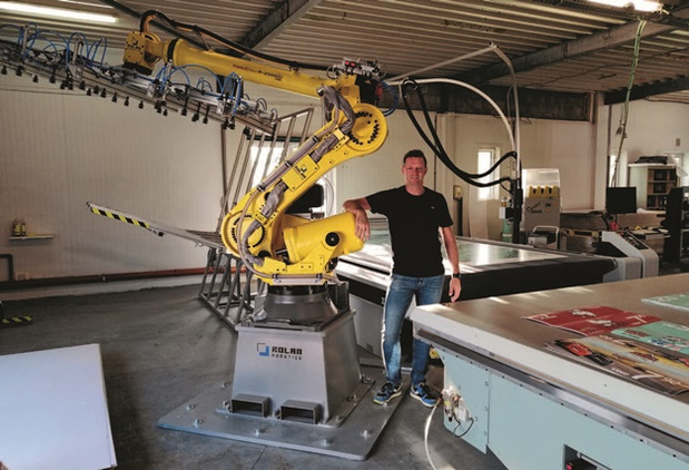 Canon: Robot bedient Arizona printer bij Publi-Royal