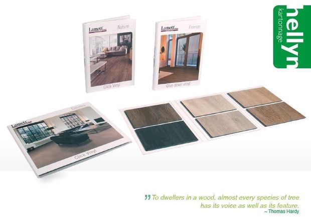 Hellyn Kartonnage: Waarom kiezen voor een staalkaart met opgekleefde stalen?