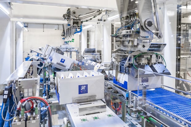 Encaisseuses Schubert - La sécurité jusqu'à la dernière étape d'emballage