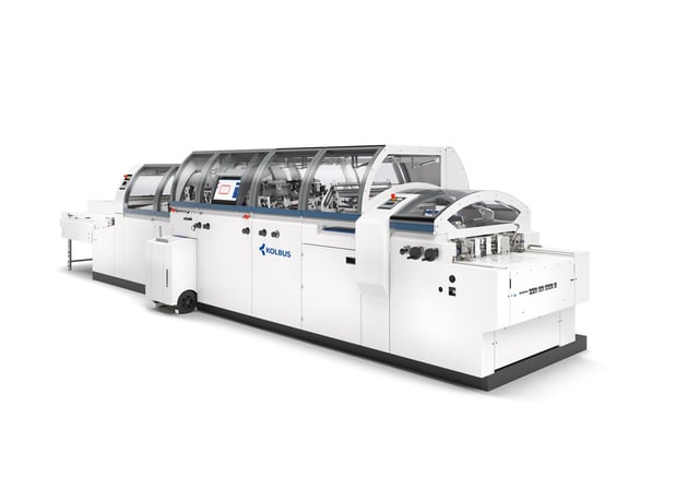 Couverturière KOLBUS DA 370 : la championne du monde de la couverture