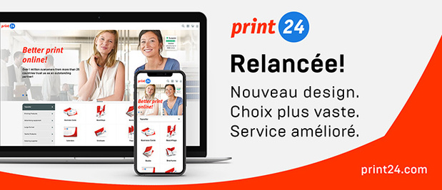 Relance mondiale de print24.com