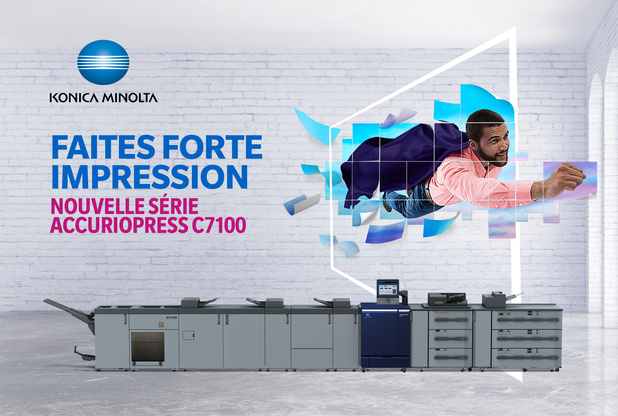 Faites forte impression avec la série AccurioPress C7100