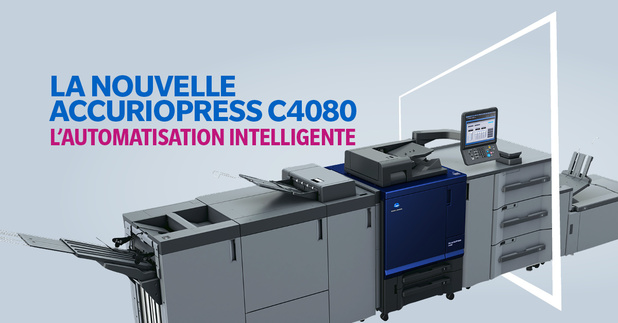 Konica Minolta AccurioPress C4080 : RETHINK VERSATILITY