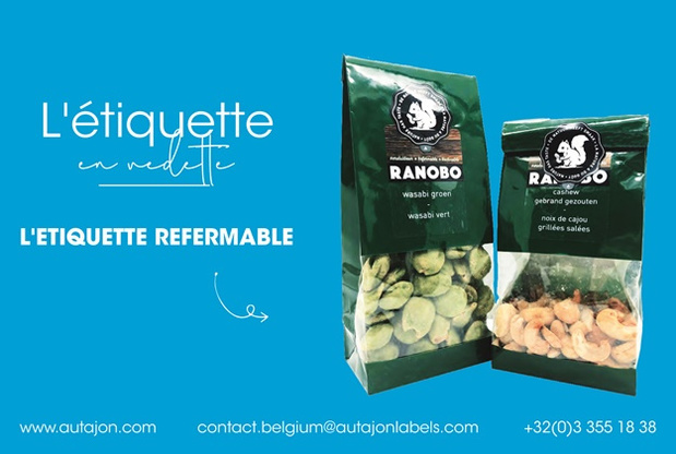 L'étiquette en vedette: l'étiquette refermable