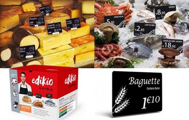 Imprimez vos étiquettes de prix sur cartes plastiques