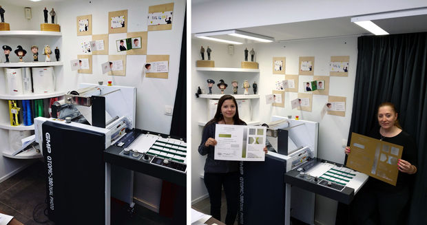 Sleeking/Pelliculage/Embossage chez Style Copy Print à Courtrai