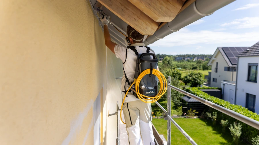 Une pulvérisation de peinture sans fil - véritablement professionnelle