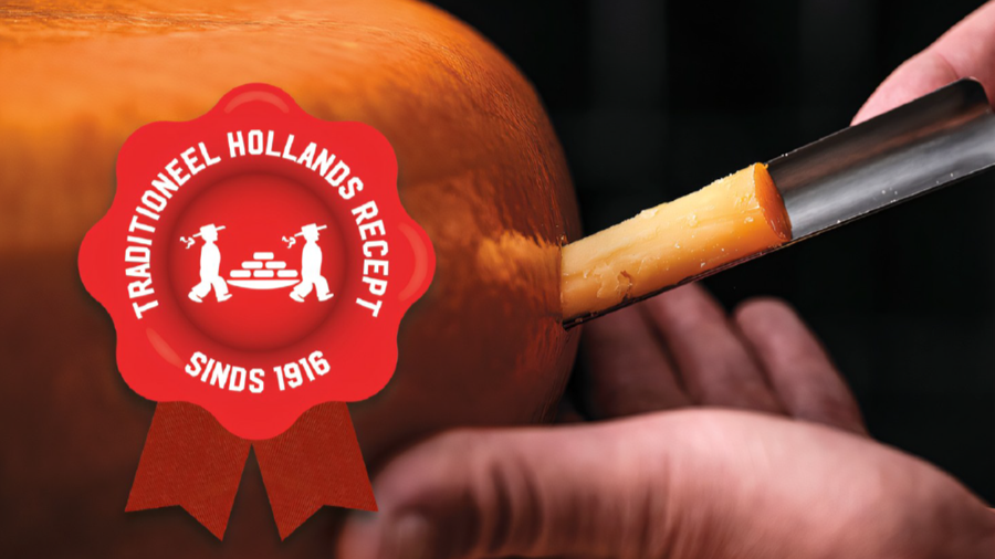 De smaak van écht kaasvakmanschap herkent u aan het Rode Zegel