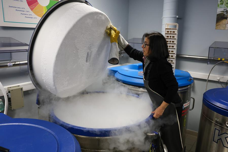 Un bébé américain soigné par une thérapie génique sur mesure, une première