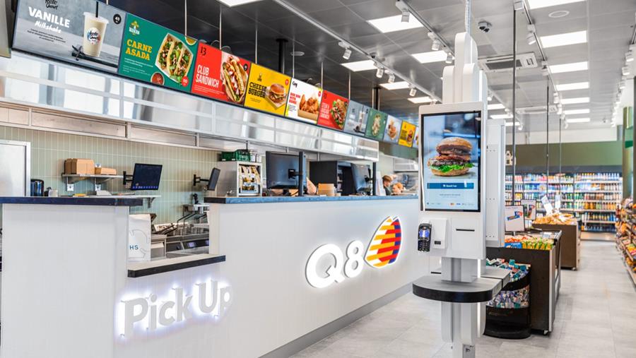 Q8 lanceert 'digitale foodmarket’ in 75 stations