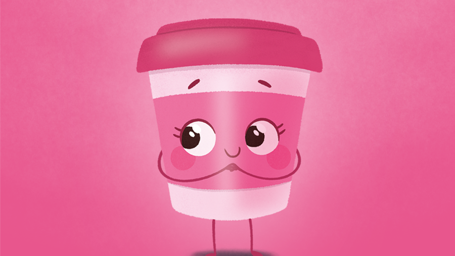 Des gobelets de café recyclés jusqu'au livre pour enfants