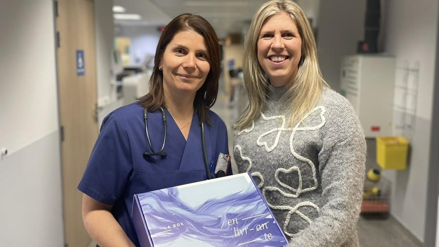 Antoine & Aurélie, un binôme « enlivrant » né à... l'hôpital !