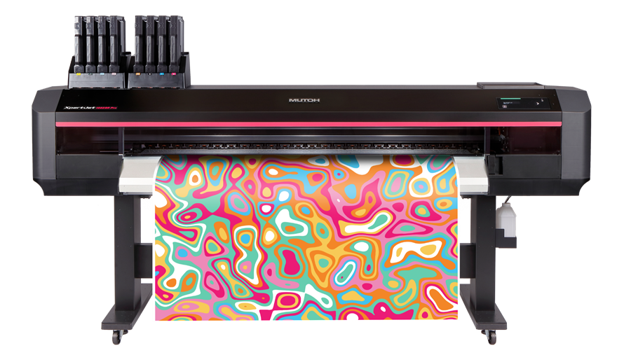 Mutoh Europe présente l'imprimante à sublimation XpertJet 1682SR DS Pro 64"