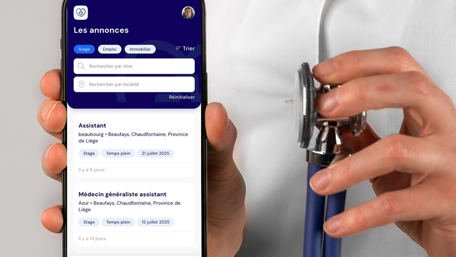 MyMedjob, l'appli d'un jeune médecin pour centraliser l’emploi