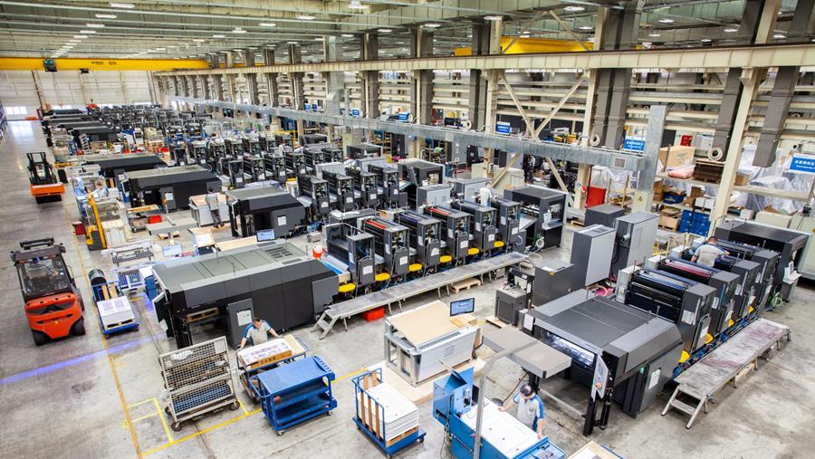 Heidelberg viert 20 jaar productie in Shanghai