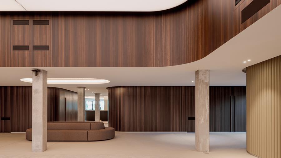 Totaalinrichting kantoor met focus op detail en akoestiek