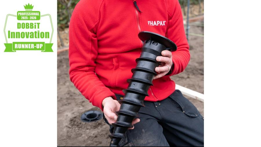 De Hapax Terrax grondschroef van PGB-Europe