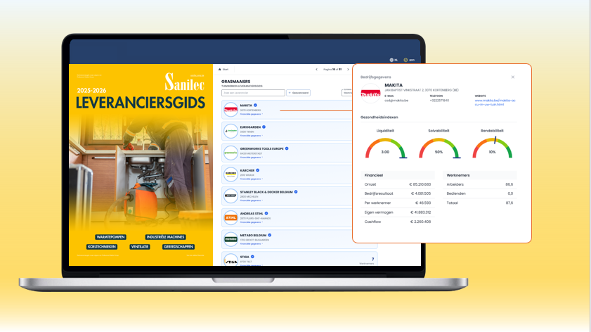 Sanitairisten Leveranciersgids