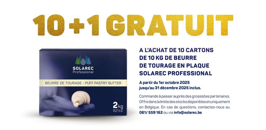 Beurre de tourage SOLAREC Professional : La qualité à savourer