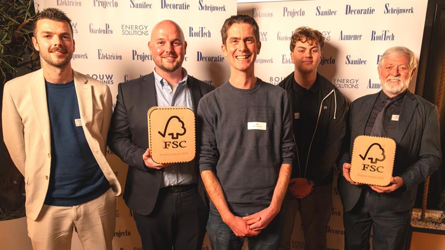 Le FSC Belgique décerne un FSC Project Award à deux projets exemplaires
