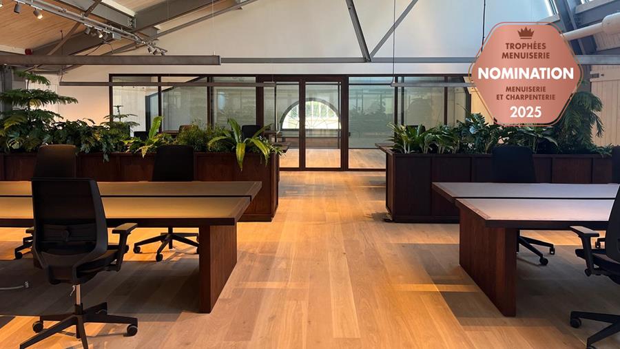 6.000 m² de parquet pour le siège de Tomorrowland