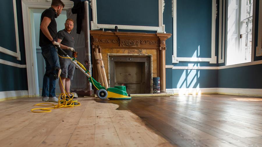 Houten vloer stap voor stap kleuren